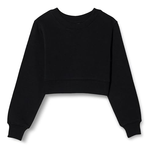 Amazon.com: Amazon Essentials Girls' Cropped Sweatshirt